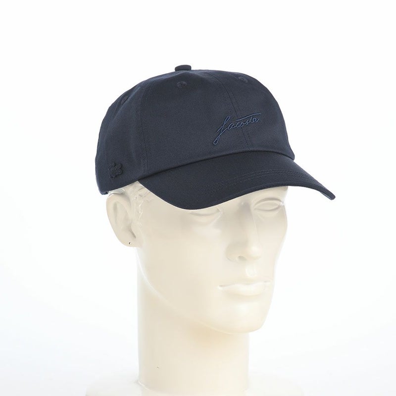 ラコステのキャップ TONE ON TONE EMB CAP（トーンオントーン エンブロイダリー キャップ） L7152 ネイビー