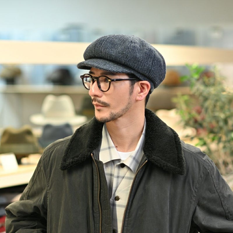 ゴットマンのキャスケット Mason Cashmere Mix（メイソン カシミヤ ミックス） G2698713 ブルー