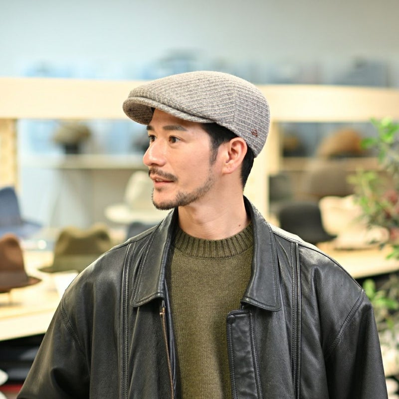 ゴットマンのハンチング Haywood Stripe（ヘイウッド ストライプ） G2862713 グレーベージュ