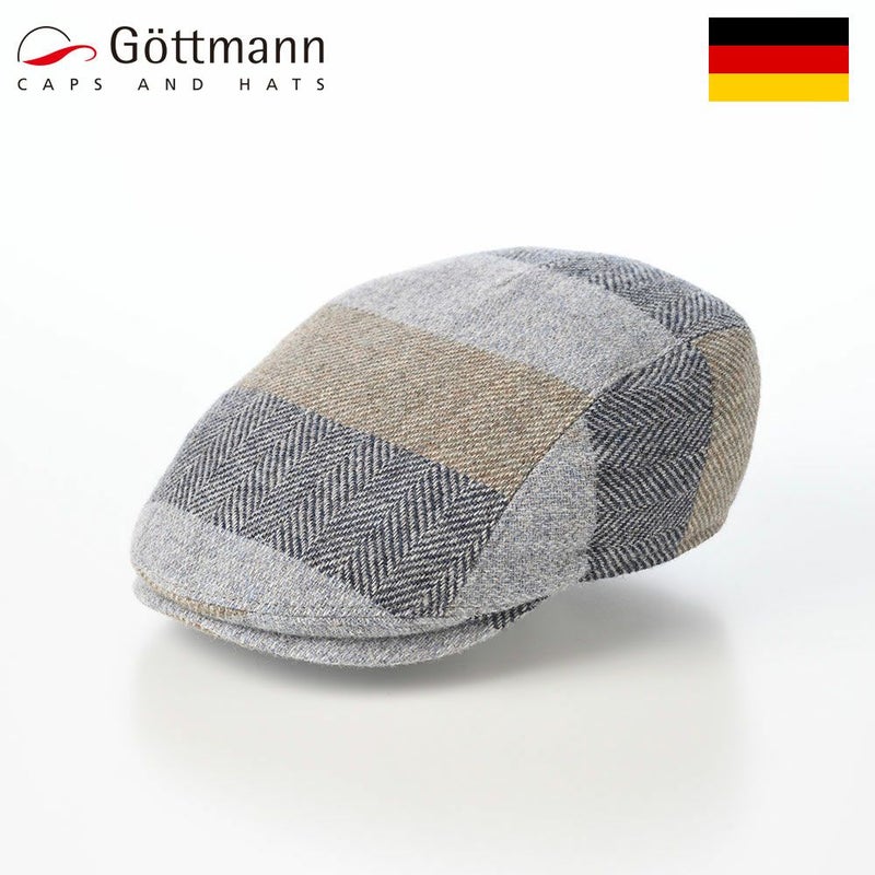 ゴットマンのハンチング Richmond Streifen（リッチモンド シュトライフェン） G2810708 グリーンブルー