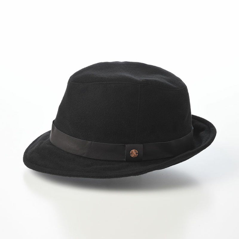 モーノのハット Brushed cotton soft hat（ブラッシュドコットン ソフトハット） ブラック
