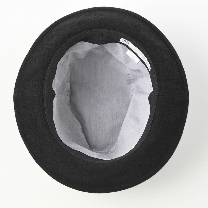 モーノのハット Brushed cotton soft hat（ブラッシュドコットン ソフトハット） ブラック
