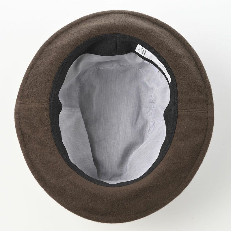 モーノのハット Brushed cotton soft hat（ブラッシュドコットン ソフトハット） ブラウン