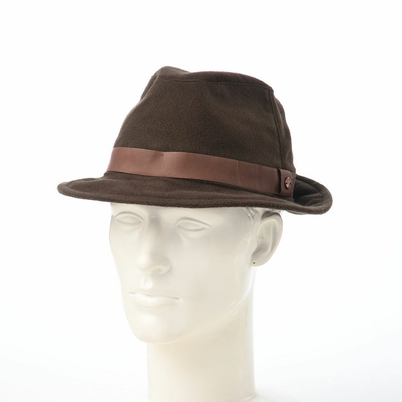 モーノのハット Brushed cotton soft hat（ブラッシュドコットン ソフトハット） ブラウン