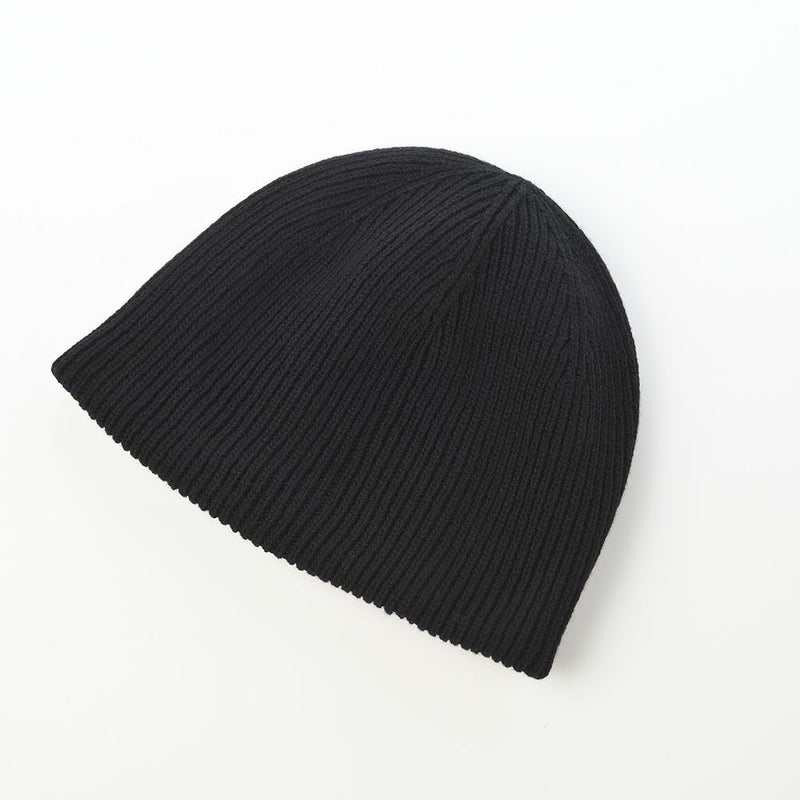 モーノのニット帽 Cooma lamb knit beanie（クーマラムニットビーニー） ブラック