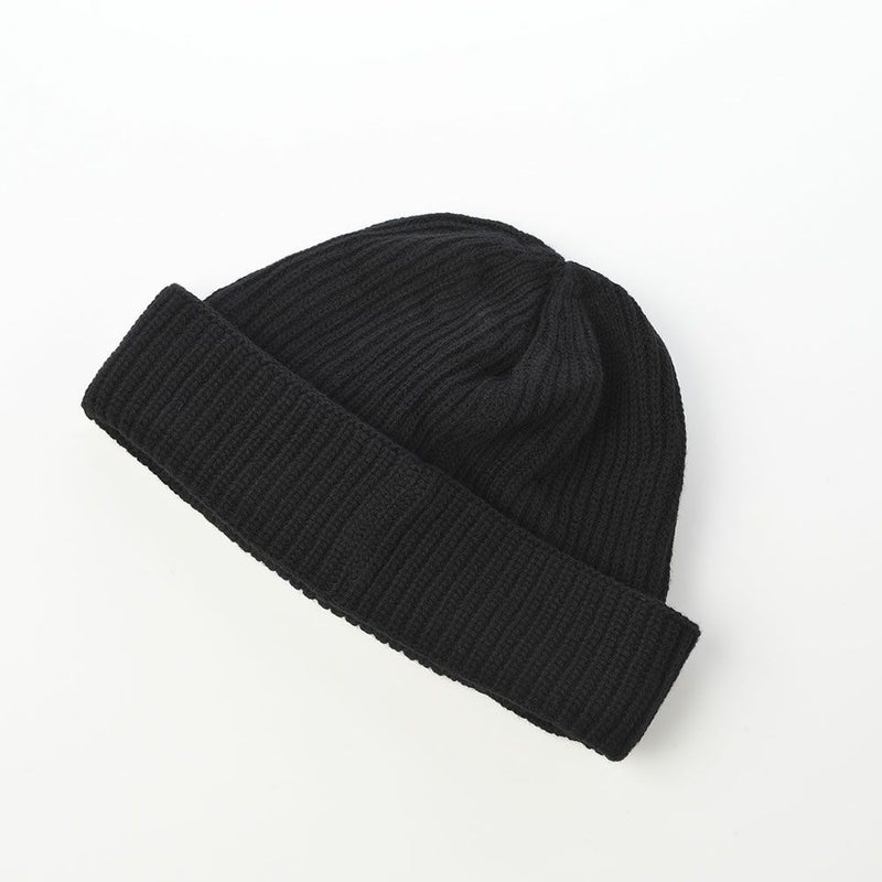 モーノのニット帽 Cooma lamb knit watch（クーマラムニットワッチ） ブラック