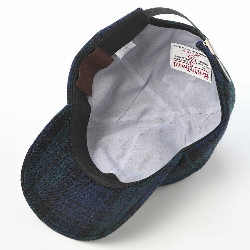 モーノのキャップ Harris Tweed Cap（ハリスツイード キャップ） ネイビーチェック