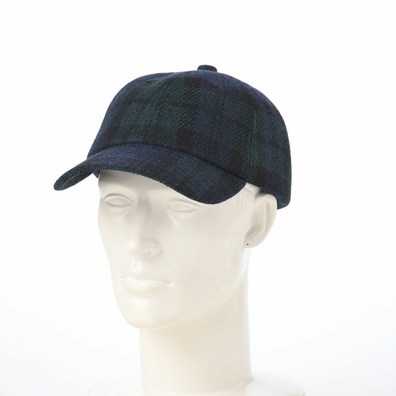 モーノのキャップ Harris Tweed Cap（ハリスツイード キャップ） ネイビーチェック