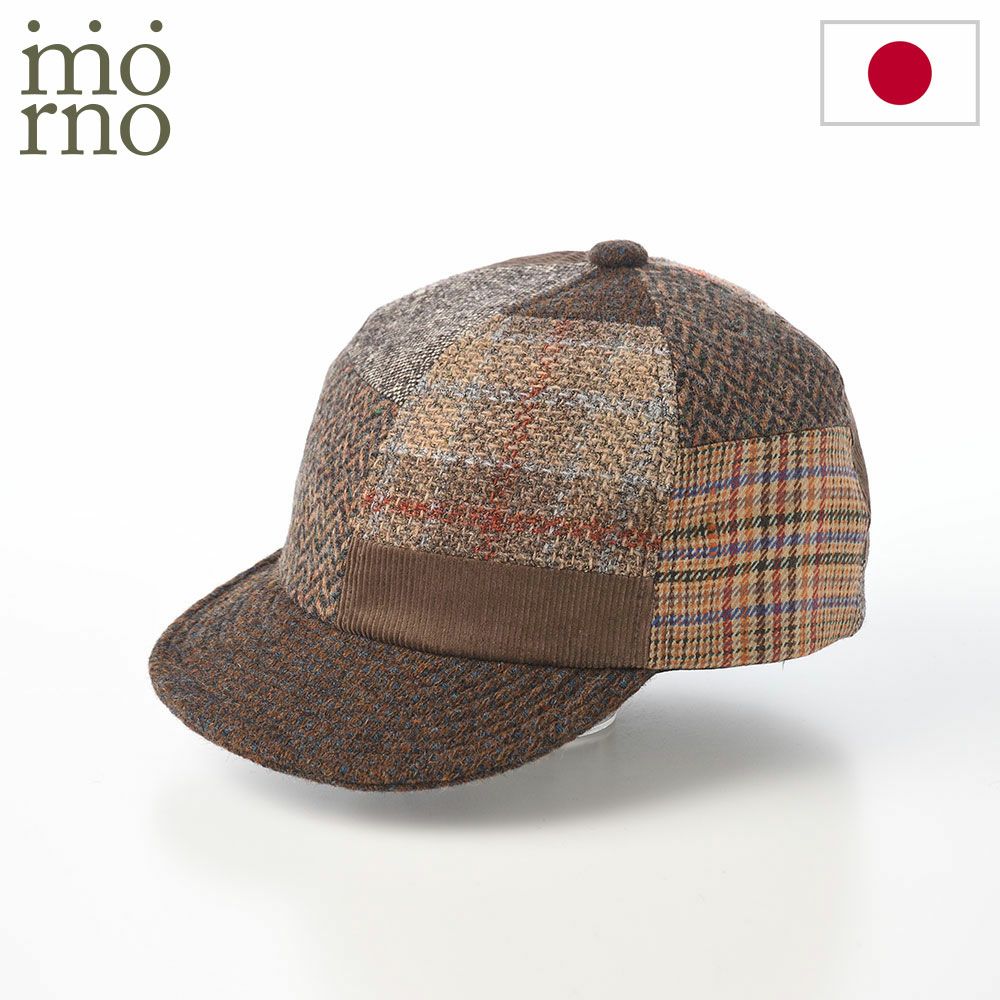 モーノ キャップ Patchwork short brim cap（パッチワークショート