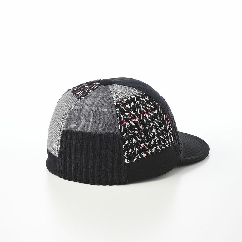 モーノ キャップ Patchwork short brim cap（パッチワークショート