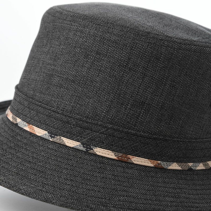 ダックスのソフトハット Alpen Foldable Wash Sharkskin（アルペン フォルダブルウォッシュ シャークスキン） D2033 チャコール