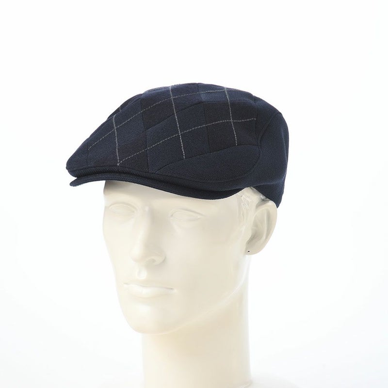 ダックスのハンチング Hunting washable Argyle（ハンチング ウォッシャブル アーガイル） D2035 ネイビー