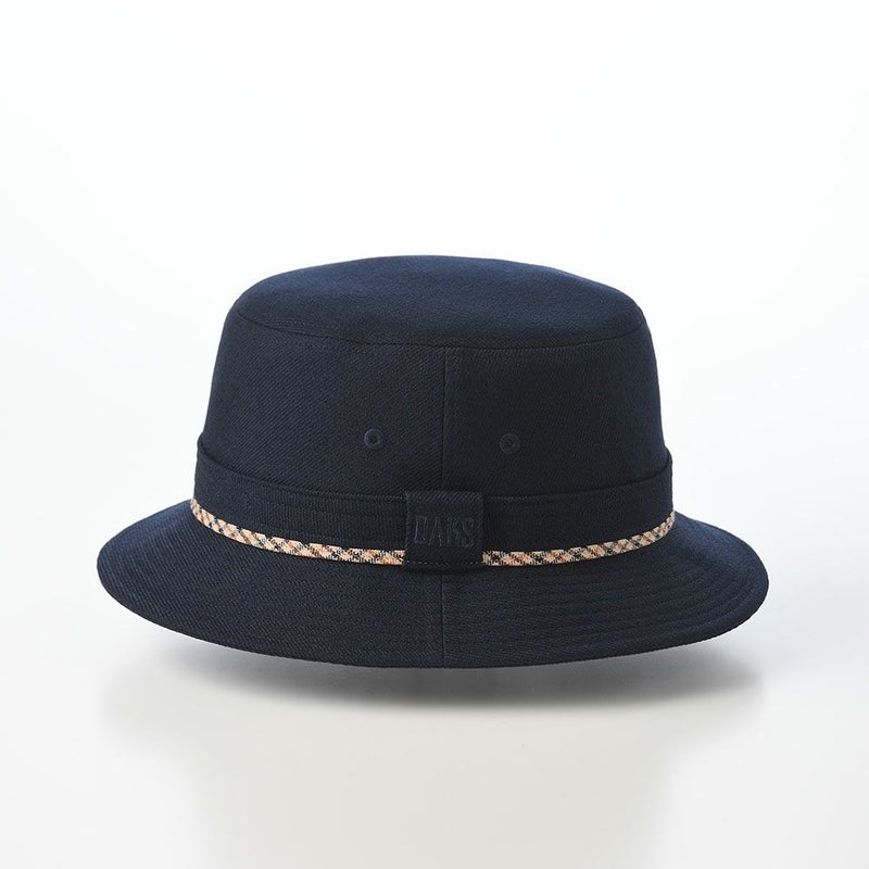 ダックスのソフトハット Safari Foldable Wash Woolly（サファリ フォルダブルウォッシュ ウーリー） D2036 ネイビー