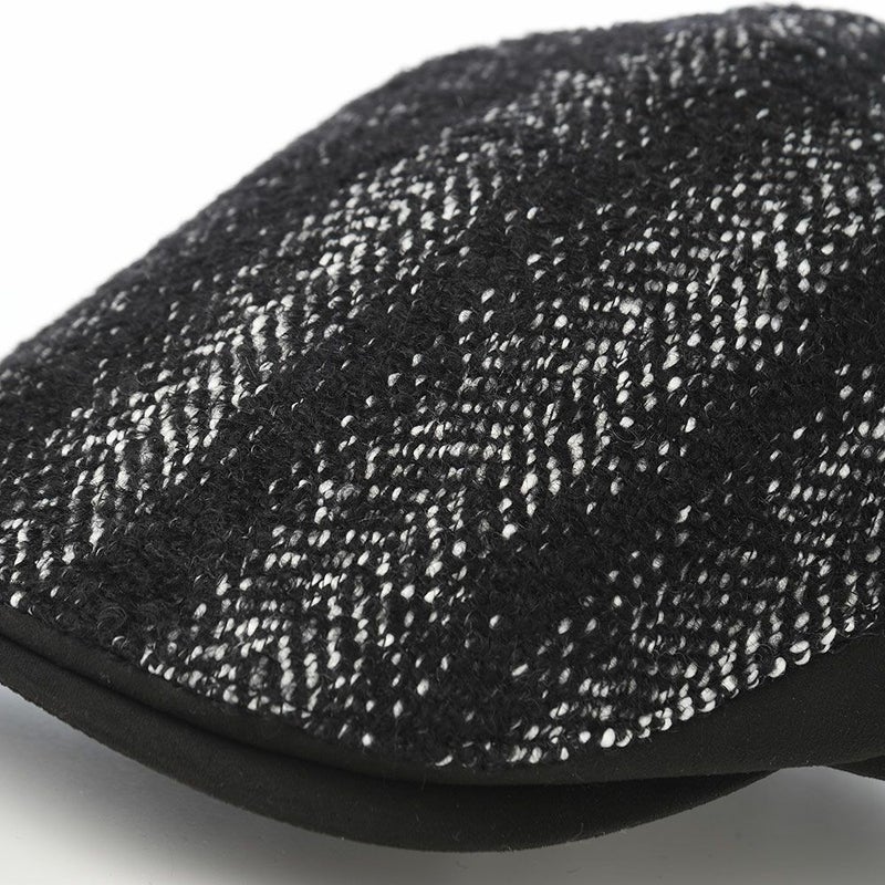 ダックスのハンチング Hunting Itarian Tweed（ハンチング イタリアンツイード） D2037 ブラック