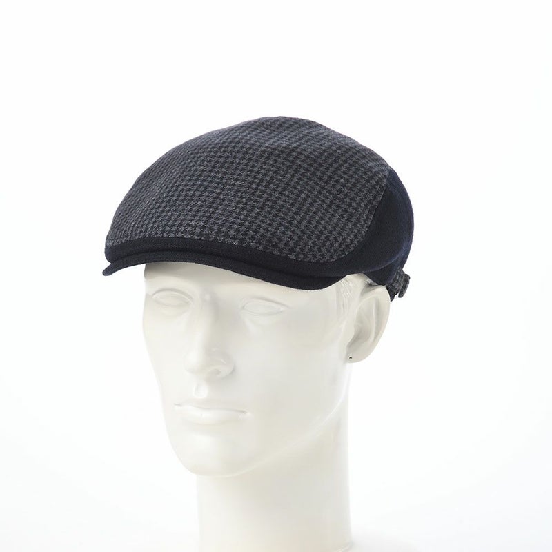 ダックスのハンチング Hunting Houndstooth Flano（ハンチング ハンチングトゥース フラノ） D2040 ネイビー