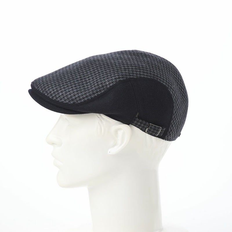 ダックスのハンチング Hunting Houndstooth Flano（ハンチング ハンチングトゥース フラノ） D2040 ネイビー