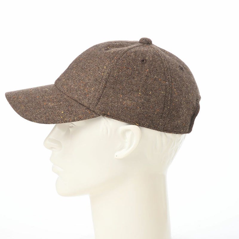ダックスのキャップ Cap Knep Tweed（キャップ ネップツイード） D2043 ブラウン