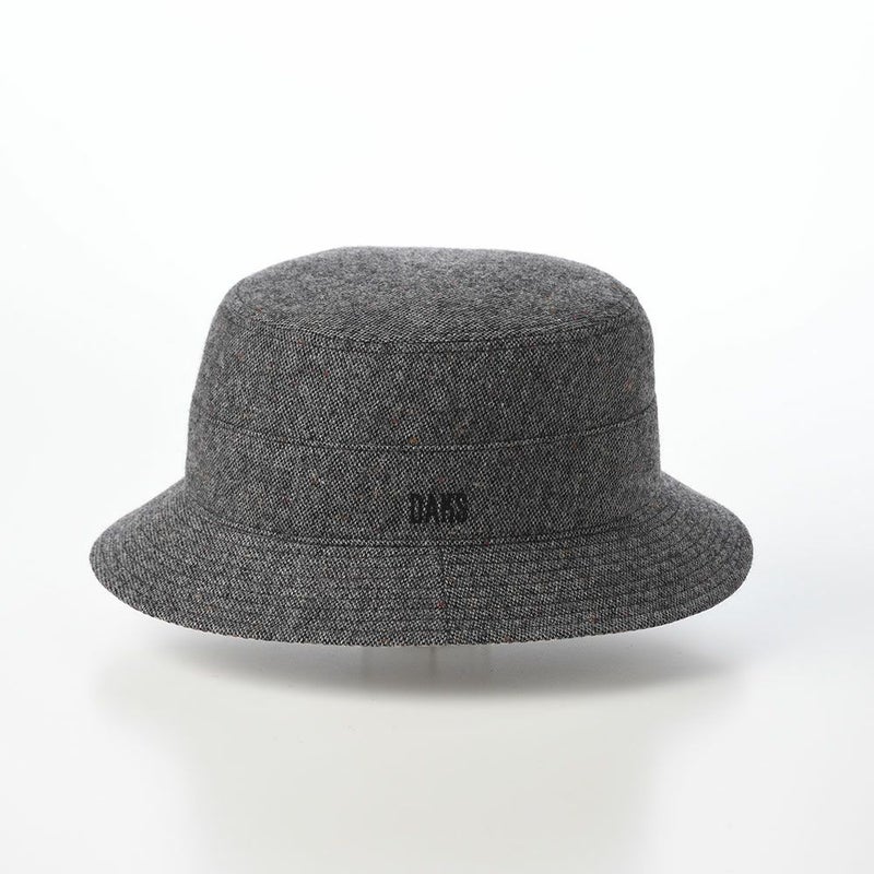 ダックスのソフトハット Safari Knep Tweed（サファリ ネップツイード） D2044 チャコール