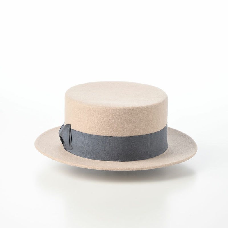 レッターのフェルトハット Felt KANKAN（フェルトカンカン） クリーム