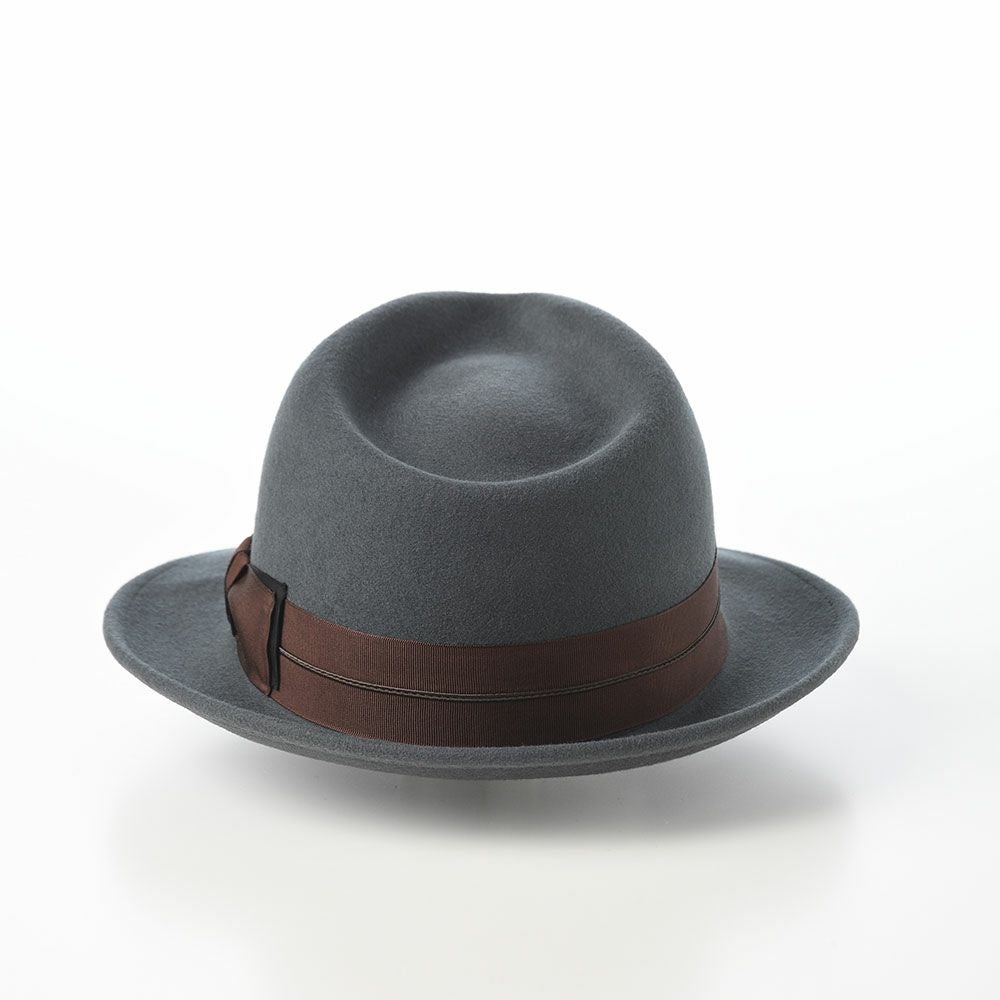 レッター フェルトハット Wool Tumami（ウール ツマミ） チャコール