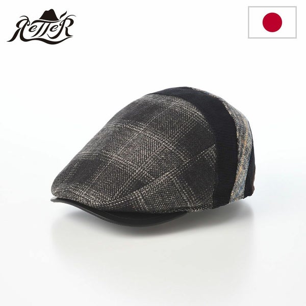 Tweed Mix Hunting（ツイードミックス ハンチング） ブラック