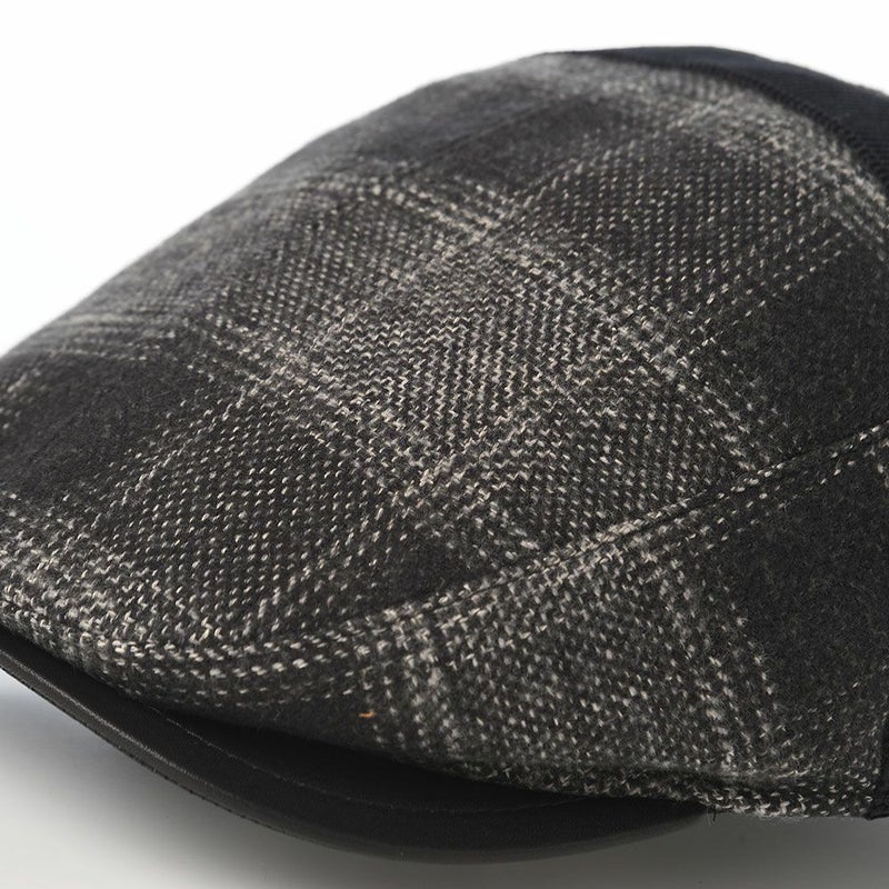 レッターのハンチング Tweed Mix Hunting（ツイードミックス ハンチング） ブラック