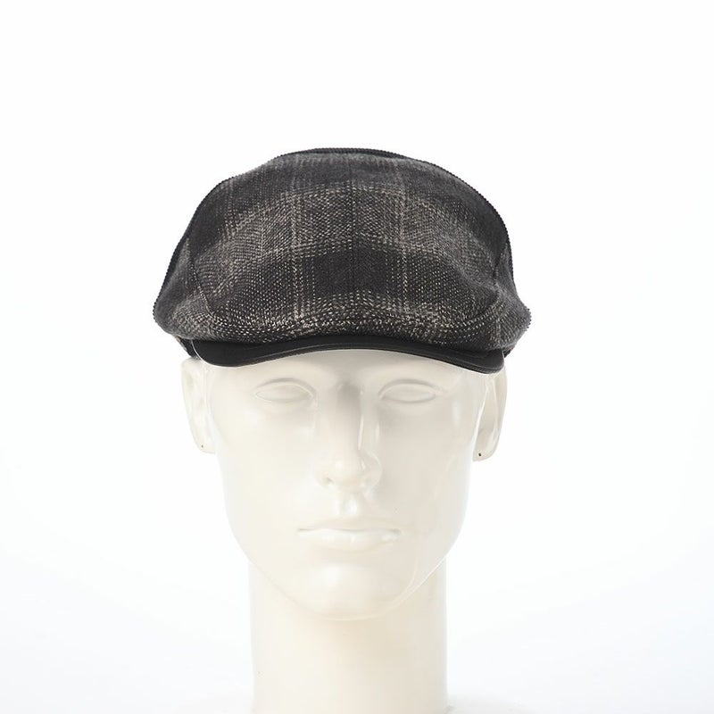 レッターのハンチング Tweed Mix Hunting（ツイードミックス ハンチング） ブラック