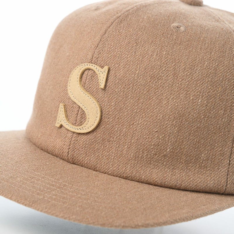 ショットのキャップ WOOL WAPPEN 6P CAP（ウールワッペン 6P キャップ） SC138 ベージュ