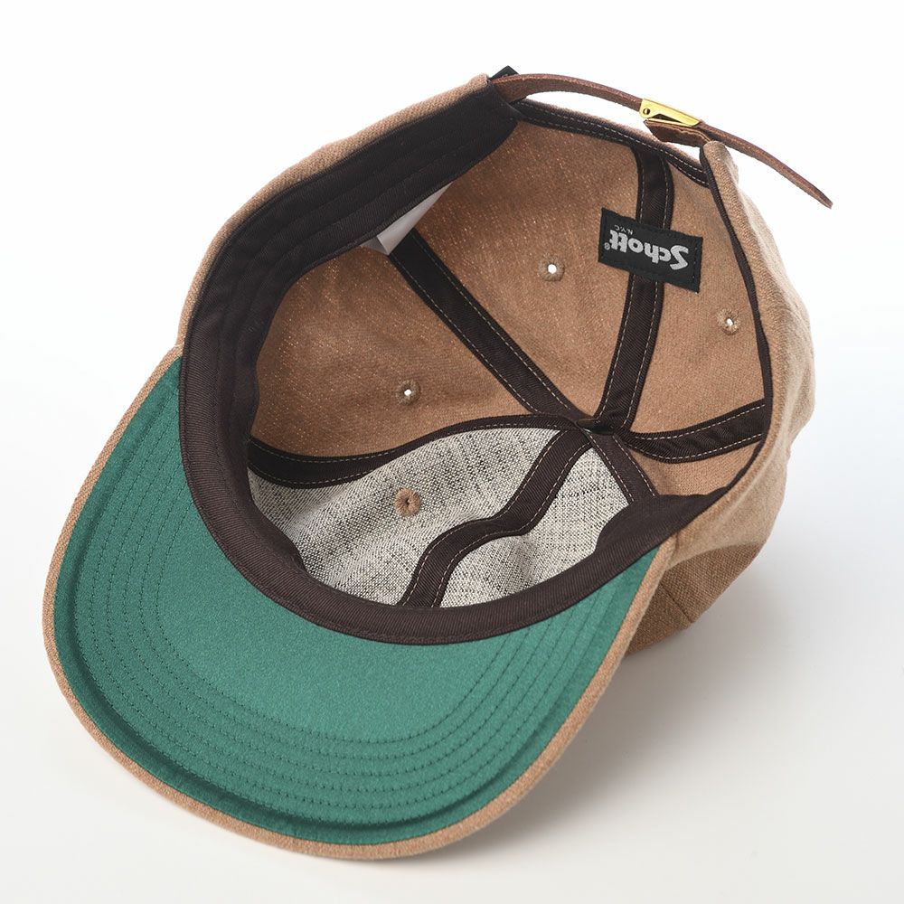 ショット キャップ WOOL WAPPEN 6P CAP（ウールワッペン 6P キャップ
