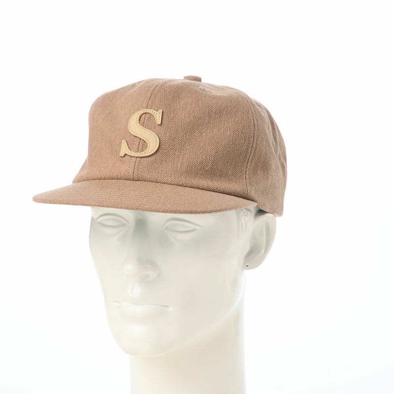 ショットのキャップ WOOL WAPPEN 6P CAP（ウールワッペン 6P キャップ） SC138 ベージュ