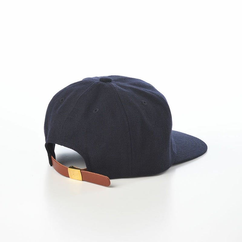 ショットのキャップ WOOL WAPPEN 6P CAP（ウールワッペン 6P キャップ） SC138 ネイビー