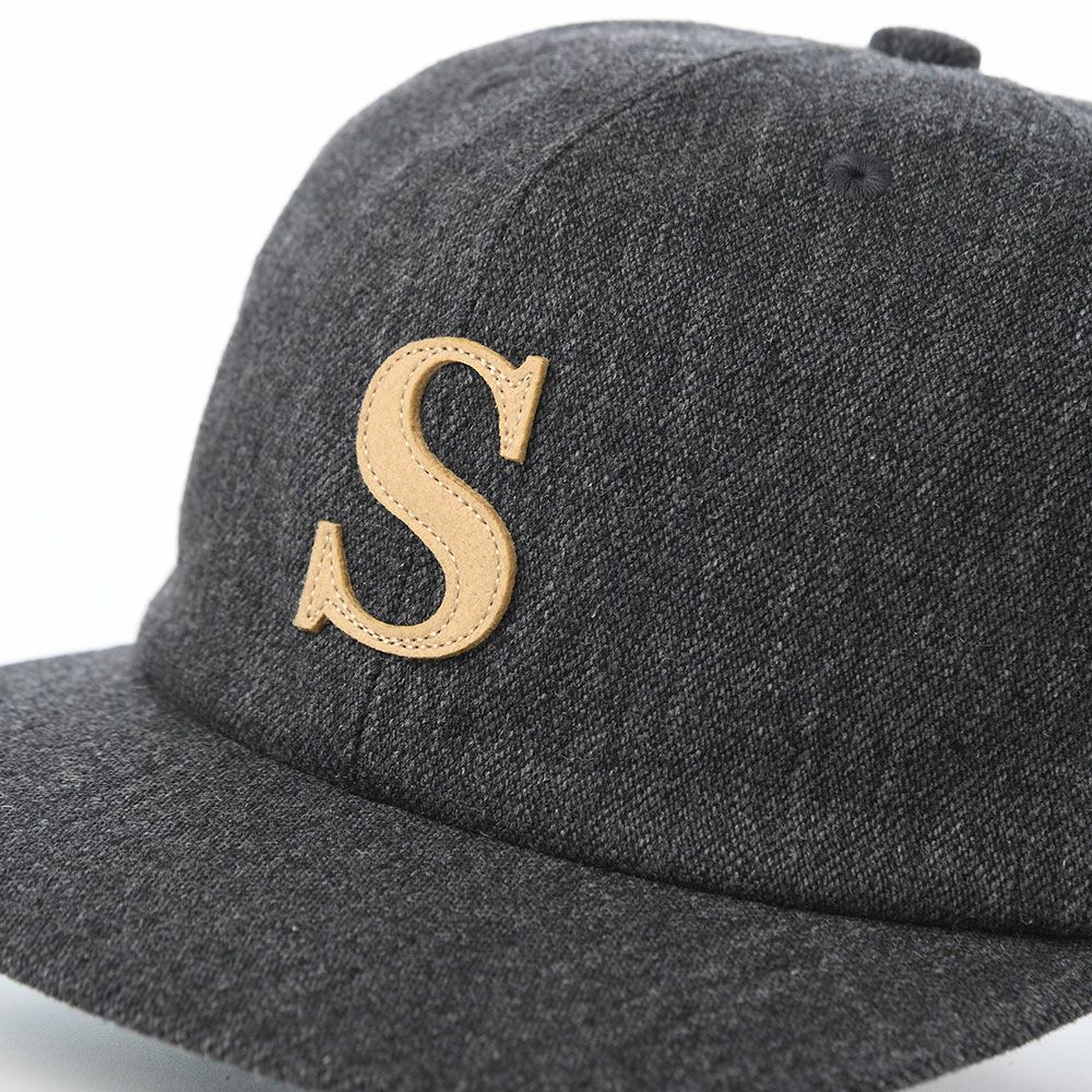 ショット キャップ WOOL WAPPEN 6P CAP（ウールワッペン 6P キャップ