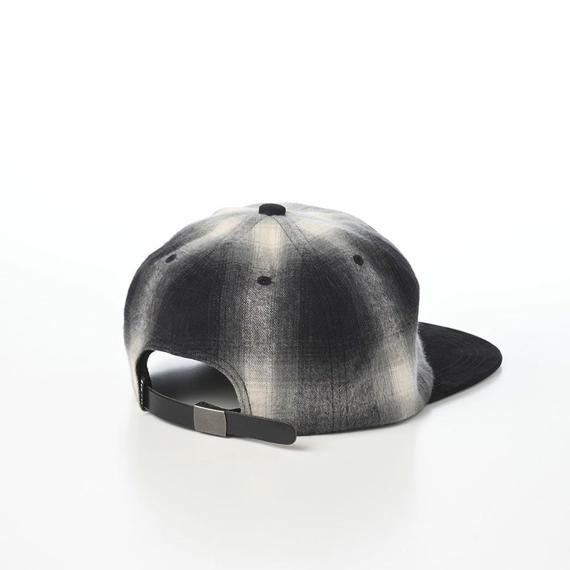 ショットのキャップ CHECK×NUBUCK 6P CAP（チェック×ヌバック 6P キャップ） SC139 ブラック