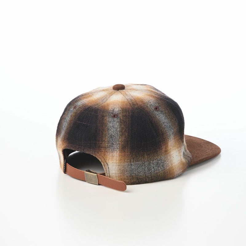 ショットのキャップ CHECK×NUBUCK 6P CAP（チェック×ヌバック 6P キャップ） SC139 ブラウン