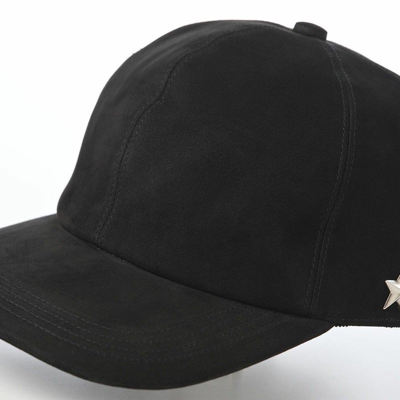 ショットのキャップ NUBUCK 6P CAP（ヌバック 6P キャップ） SC142 ブラック