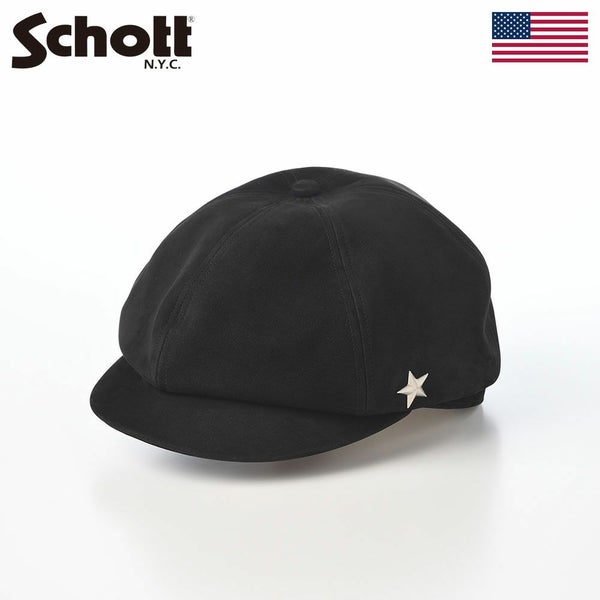 NUBUCK CASQUETTE（ヌバック キャスケット） SC143 ブラック