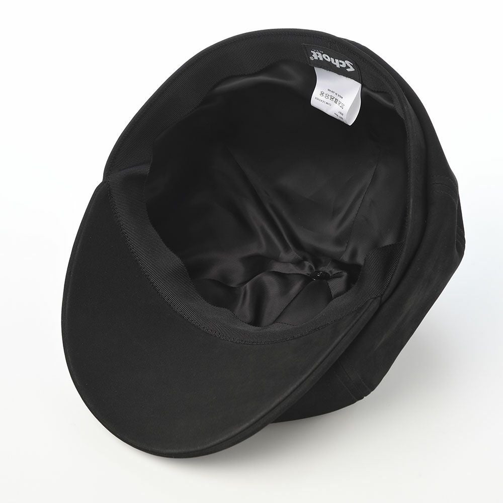 Schott ショット 帽子 キャスケットヌバック SC143 ブラック 60 ショット キャスケット NUBUCK CASQUETTE（ヌバック キャスケット