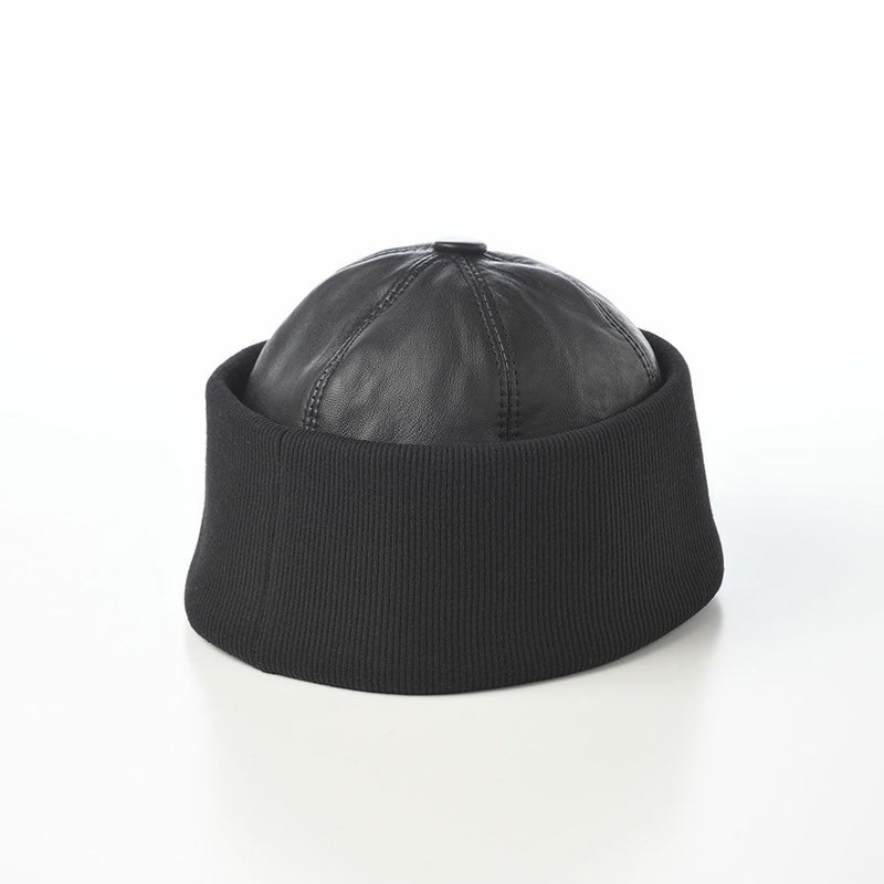 クラウンキャップのロールキャップ Shearling Beanie（シアリング ビーニー） ブラック