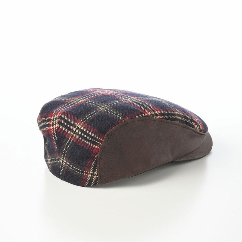 クラウンキャップのレイルロードキャップ Check Ivy Cap（チェック アイビーキャップ） ブラウン
