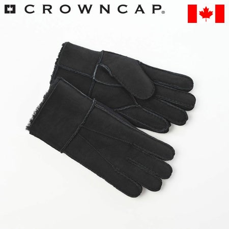 クラウンキャップの手袋 Sheepskin Gloves（シープスキングローブ） ブラック