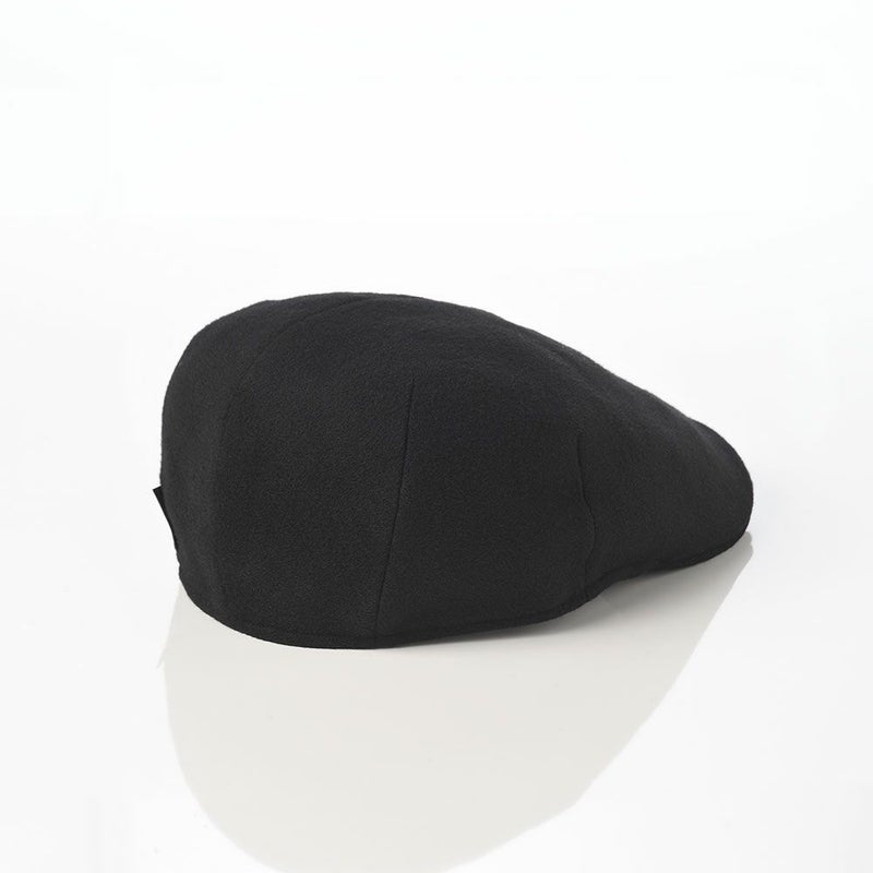 ボルサリーノのハンチング Hunting Parigi Solid Cashmere（ハンチング パリギ ソリッドカシミア） B12182 ブラック
