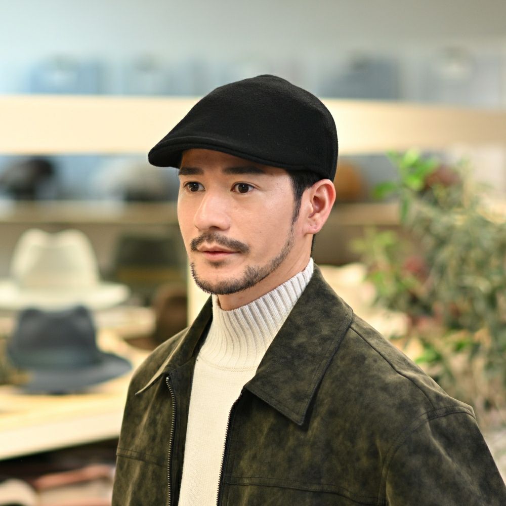 ボルサリーノ ハンチング Hunting Parigi Solid Cashmere（ハンチング