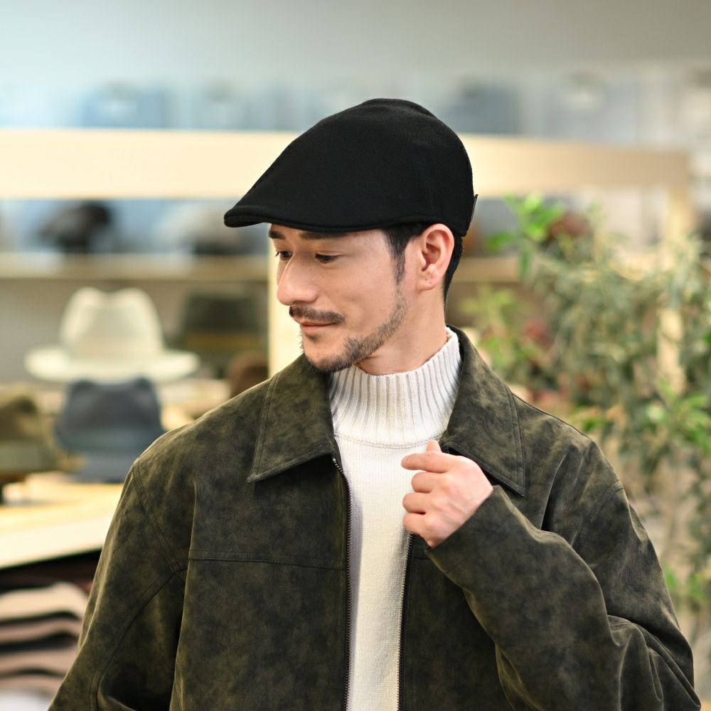 ボルサリーノ ハンチング Hunting Parigi Solid Cashmere（ハンチング