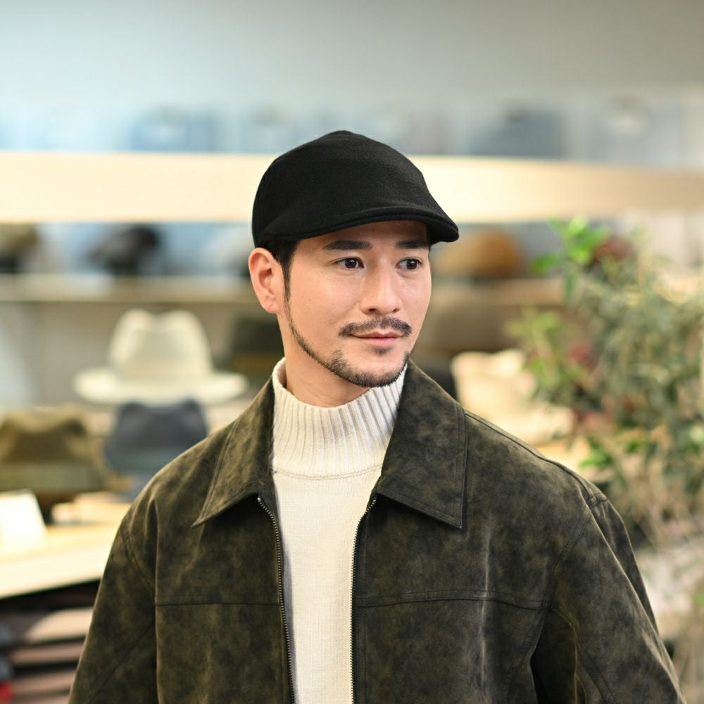 ボルサリーノ ハンチング Hunting Parigi Solid Cashmere（ハンチング