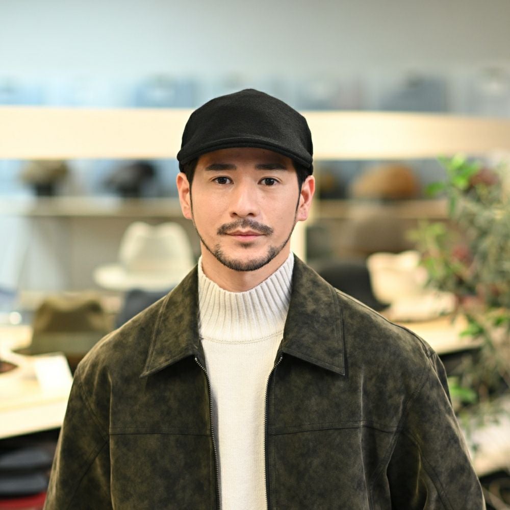 ボルサリーノ ハンチング Hunting Parigi Solid Cashmere（ハンチング