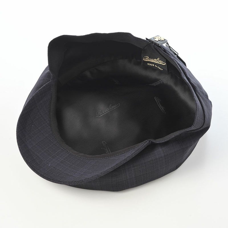 ボルサリーノのハンチング Hunting Cesare Wool Check（ハンチング チェーザレ ウール チェック） B15120 ブルー