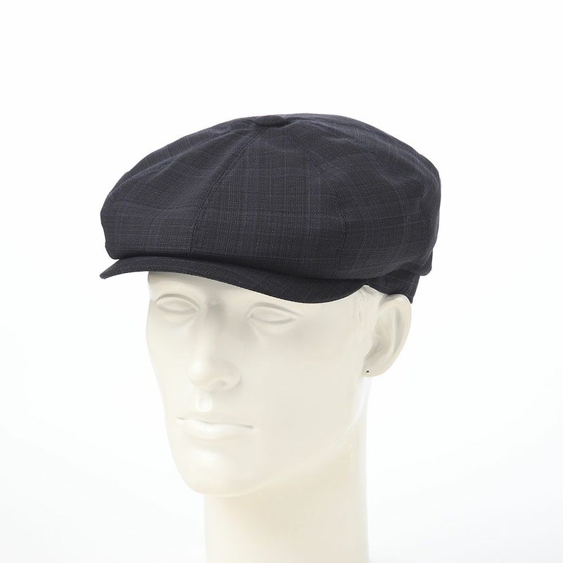 ボルサリーノのハンチング Hunting Cesare Wool Check（ハンチング チェーザレ ウール チェック） B15120 ブルー