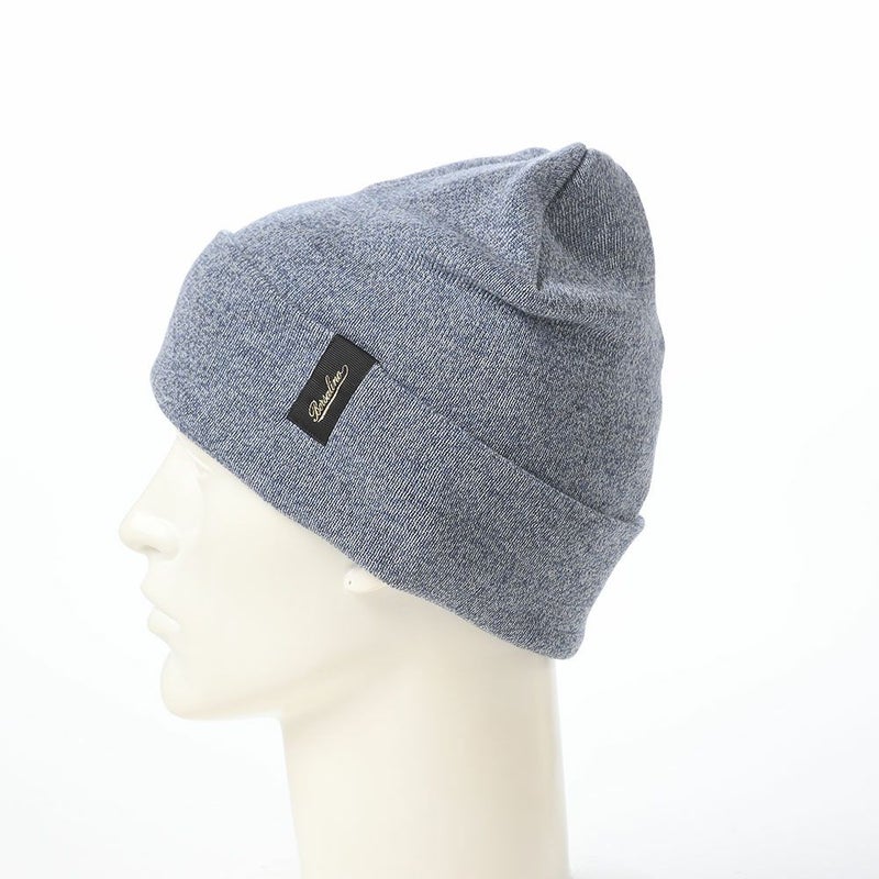ボルサリーノのニット帽 Virgin Wool Beanie（バージーンウール ビーニー） 130356 デニム
