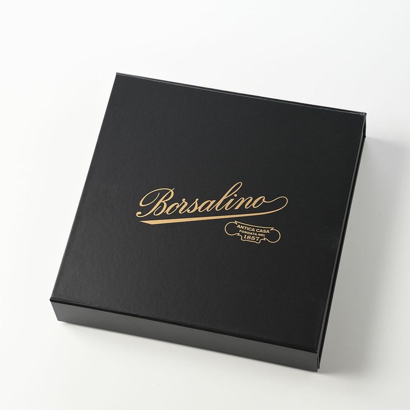 ボルサリーノのニット帽 Bell Rib Knit Beanie（ベル リブニット ビーニー） 130368 クリーム