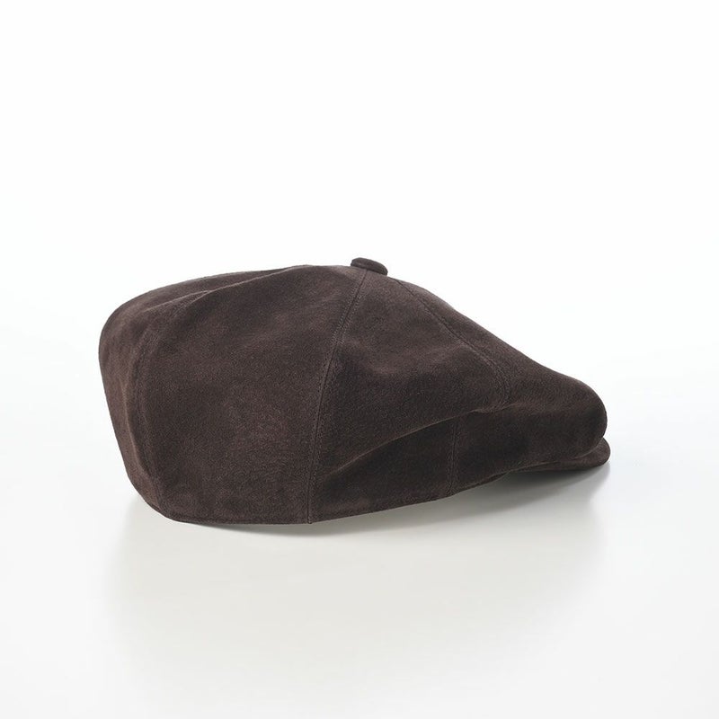 ステットソンのキャスケット PIG SUEDE CASKET（ピッグスエード キャスケット） SE829 ダークブラウン